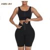 Taille Tummy Shaper High Tailled Shorts für Frauen schlampen und formen Bauchkontrolle Unterwäsche Fitnessstudio Unterwäsche Q240430