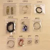 Storage Bags 10/20/40PCS Transparent PVC Jewelry Pouches Anti-Oxidation Earring Necklace Bracelet Holder