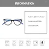 Sunglasses Frames Ultralight Oval Glasses Frame Non Prescritpion TR90 Flexible Optical For Men Women