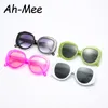 Солнцезащитные очки негабаритные овальные женщины Candy Coland Brand Fashion Gradient Sun Glasses UV400 Goggles Овер.