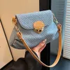 Frauen Fashion Reading Bags Designer Crossbody Tote Blue Denim Sunset Bag Mini Schnalle Wallet Original Edition