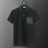 5A 2024 MENS Polo Shirt Designer Polos Derts for Man Fashion Focus Focus Snake Garter Breating Pattern Clothing Tee Black White Mens T Shirt 02