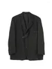 Vestes pour hommes Blazers Unisexe Japan Fashion Design Style Men Homme Coat Coat Man's Vêtements Black Blazer Tops