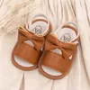 First Walkers Summer Rubber Soft anti Slip Sandals Baby and Girls Shoes Bow Bruck 0-18 شهر