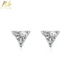 Boucles d'oreilles étalon pubang fine bijoux 925 sterling billion brillion Cut Gem High Carbon Diamond for Women Wedding Gifts Drop