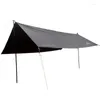 Tenten en schuilplaatsen Outdoor draagbare zwarte luifel camping picknick zon schuilplaatsen regenbestendig tent