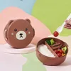 Dinnerware Lunch Box With Compartments Container Lids Almacenamiento Cocina Portable Bento For Kids School