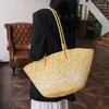 Sagni per spalle Designer Designer Paglie di paglia Weave Women's Bag's Cashbody Casualmente Borsa di borsetta per le vacanze estive