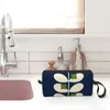 Sacs de cosmétique Marine de rose sauvage personnalisée Orla Kiely Toitry Sac Femme Organisateur de maquillage Lady Beauty Storage Dopp Kit Case Box