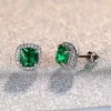 Hotsale oorbellen studs voor mannen dames oorbellen goud vergulde bling cz diamd stek oorbellen voor mannen vrouwen leuk cadeau c5wl#