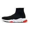 sock shoes Boots sneakers for men women high triple Black Red White Beige Pink Cristal Clearsole mens fashion Outdoor sports tennis trainers EUR 36-45