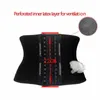 Waist Tummy Shaper 22cm Short 3 Layer Latex Waist Tight Bra 9 Steel Bone Shape Body Shape Womens Tight Bra Weight Loss Belt Waist Shape 9052 Q240430