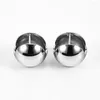 Hoop -Ohrringe 1 Paar aus Edelstahl einfach und vielseitig glatte kugelförmige runde Ohrschnallen