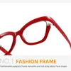 Sonnenbrille Katze Augen Regenbogen Frauen Luxus -Verlaufs Süßigkeiten Farbe optische Brille Rahmen Modetrendy Summer Selfie