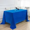 Table de table de flanlette en velours golden à la cabine bleu