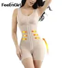 Feelirl Fajas Colombianas Reductora Full Corps Slimming Shaperwear Overbust Postpartum Recovery Body Shapers Y2007067228368