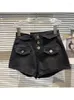 Frauen Jeans Frauen Gyaru 2000er ästhetische amerikanische Vintage Jean Shorts Low Rise Denimhose Y2K Streetwear Harajuku Mode Kpop Chic Tid