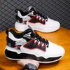 New Man Basketball Shoes Basta Branco Brancos Mesh Couro Brandável Men respirável