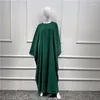 民族服伝統的なイスラム教徒の女性ゆるい祈りのドレスeidイスラムのアバヤ
