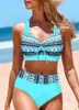Женский дизайн купальных костюмов в стиле майки Треугольник Шорты с двумя частями пляж Сексуальный пляж Sexy Vacation Set