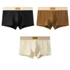 Underpants 3pcs MENS MEN COTON in cotone traspirante slip da pugile da uomo Shorts mutandine mutandine maschile per uomini