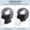 LOOGDEEL CYKLING BALACLAVA UNISEX Oddychający jedwabny motocykl Riding Sport Maska do twarzy szyja ochrona letniej kremu przeciwsłonecznego Nakryka ​​głowy 240504