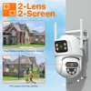 WIFI IP-kamera 8MP 4K Dual-Lens PTZ Camera Human Detect 4MP Security CCTV Camera Night Vision Outdoor Video Surveillance ICSEE 240419