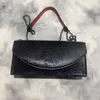 Nouveau sac à bandoulière, noir, rouge, blanc, argent, sac de mode rivé