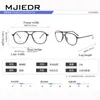 Marcas de gafas de sol Mjiedr Fashion Plastic Steel Puente Doble anteojos Hombres coloridos Mujeres Prescripción marco óptico Espectáculos retro