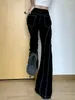 Women's Jeans Low Rise Flare Pants Women Boyfriend For Slim Fit Casual Y2k Grunge Clothes 2024 Summer Fashion