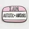 Autistische citaten Elaaspel Pinnen Care Autisme Persoonlijke kinderen Broche Rainbow Puzzle Peckes Rapel Badge Sieraden voor psychologische instellingen