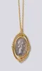 Colliers pendants Bijoux de mode solid sculpté ancienne collier de monnaie romaine antique placage 18K Gold Boutique Cadeau entier5722355