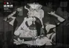 Men039 Shirts décontractés peintures de renommée mondiale Guernica Dance Pain d'huile ShortSleeved Coldlared Button Up Trends Print ME7635552