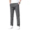 Men's Pants Light Luxury Casual For Ice Silk Cool Breathable Versatile Business