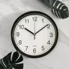 Horloges murales Originalité tridimensionnelle horloge numérique élégante montée sans punch silencieuse pour la cuisine de la chambre d'étude