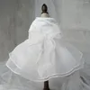 Dog Apparel Princess Dress Tulle Solid Wedding Skirts Luxury Festival Costume For Dogs