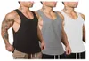 Men039s Tops Tops sept chemises sans manches Joe Cotton Top Men Fitness Shirt Mens Singlet Bodybuilding Workout Gym Vest5150333