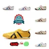 Med Box Onitsukas Tiger Mexico 66 Sneakers Mens Womens Running Shoes Kill Bill Silver Pink Birch Peacoat Tokuten Beige Grass Vintage Leather Lows Outdoor Trainers