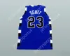 Custom nay mens Youth / Kids Nathan Scott 23 One Tree Hill Ravens Blue Basketball Jersey Tous les joueurs Top cousés S-6XL