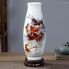 Vasen kleine einfache Blumenhalter Dekorationen Regal lebende Porzellanraum Vase frische moderne Home Dekoration Antike Tisch-Top