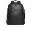 Backpack Nesitu Highnd A4 Black Cowhide Couro genuíno de 14 '' Laptop Menino Menino de viagem Saco de escola M1045