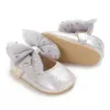 First Walkers New Baby Girl Shoes With Cotton Buttons The Big Bow Spring and Automne Princess Party Wedding 0-18m H240504