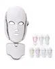 Koreanische LED Podynamische Gesichtsmaske PDT -LED -Gesicht und Nackenmaske mit Mikrodurchlaufhautverjüngungsanlagen Podynamische Masken 7 Farben6237813
