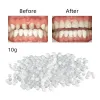 100 g de perlas de reparación de dientes temporales faltantes dientes rotos material de relleno de dientes dentales de alimentación falsete en la dentadura de pegamento sólido