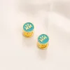 Stud Designer TB Dangle Ohrringe 18K Gold-Earrings mit Marke 925 Sier Charming Women Love Gift Hoop Edelstahl wasserdichte Hoch-Q-Dhpje