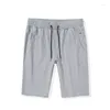 Pantalon pour hommes shorts qui fuites spéciaux pour la tendance Capris Summer Sports en tricot et décontracté
