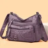 Shoulder Bags Arrival Crossbody Bag Soft Washed Leather Women's Mini Versatile Handbag