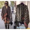 Fashion Fendedideigner Sac écharpe 2024 European and American Luxury Pure Cashmere Nouveau gâchis haut de gamme Open Cutt Automne / Winter Scarf Cape Scrates châles Long 170cm 696