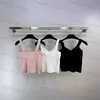 Designer women's Tshirt Early spring new fresh girl style sweet V-neck short slim fit knit camisole