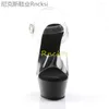 Dress Shoes 15cm Fashion High-heeled Sandals Women's Stiletto Summer Sexy Word With Super High Heels.